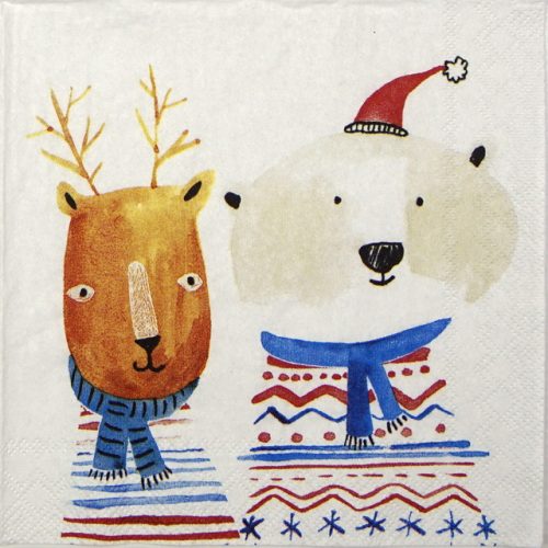 Cocktail Napkin - Best Friends