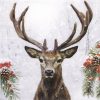 Paper Napkin - Deer in winter