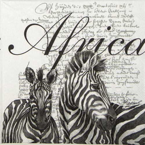 Lunch Napkins (20) - Africa White