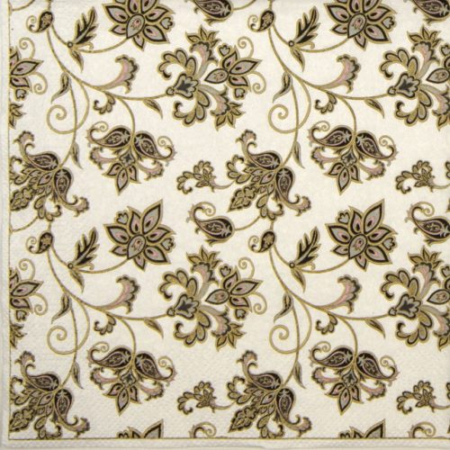Paper Napkin - Floral Oriental Background