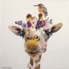 Paper Napkins - Jennifer Redstreake: Pretty Giraffe (20 pieces)
