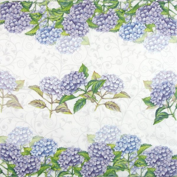 Paper Napkin - Hortensia - Image 2