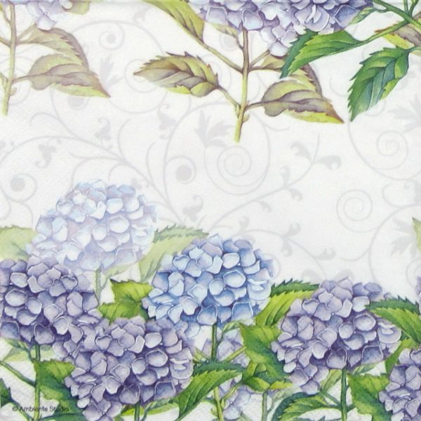 Lunch Napkins (20) - Hortensia