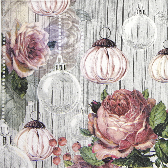 Lunch Napkins (20) - Roses and Baubles