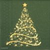 Paper Napkin - Shining Tree green