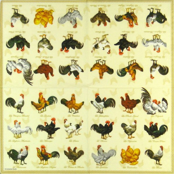 Lunch Napkins (20) - Wyandotte Cream