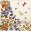 Lunch Napkins (20) - Blossom Border