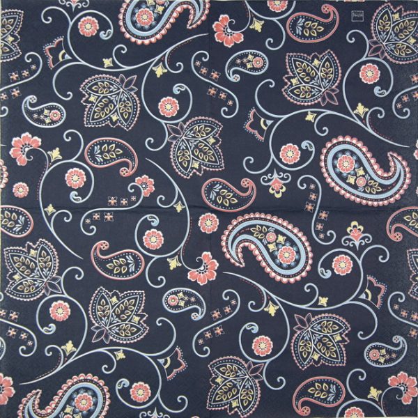 Paper Napkin - Napkin - Modern Paisley