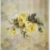 Translucent/Vellum Paper - Yellow flowers