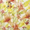 Lunch Napkins (20) - Nigel Quiney:  Beautifull lillie