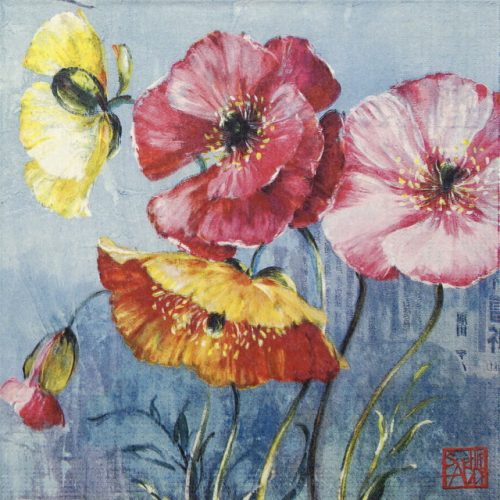 Paper Napkin - Sophie Adde: Pavot