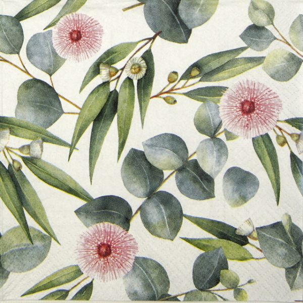 Paper Napkin - Leaves of Eucalyptus