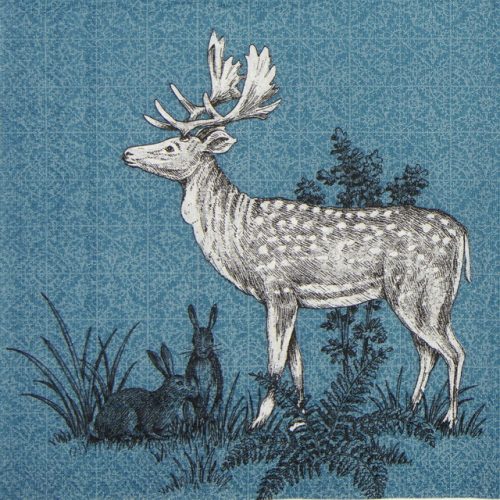 Cocktail Napkin - Forest Friends Deer