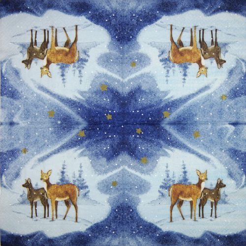 Paper-design_Blue-deers_193394