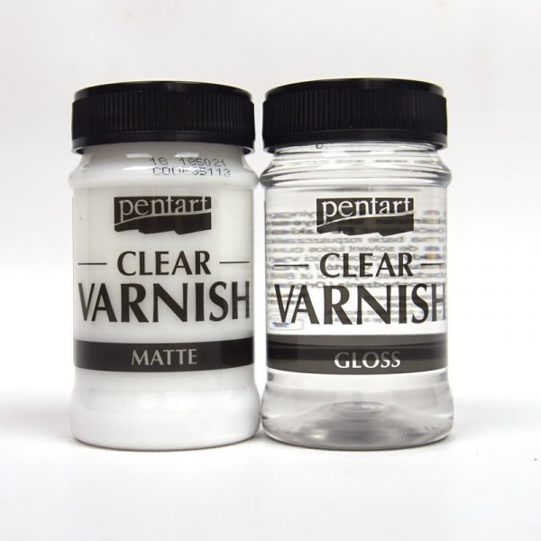 Pentart Solvent based Clear Varnish matte or gloss 100ml