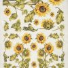 Rice Paper -  Spring Sunflower