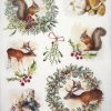 Rice Paper A/3 - Festive Friends