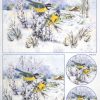 Rice Paper - Birds in the Snow