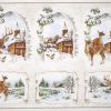 Rice Paper - Winter Landscape with Deer