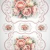 Rice Paper - Roses in frames