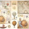 Rice Paper - Travel by Balloon
