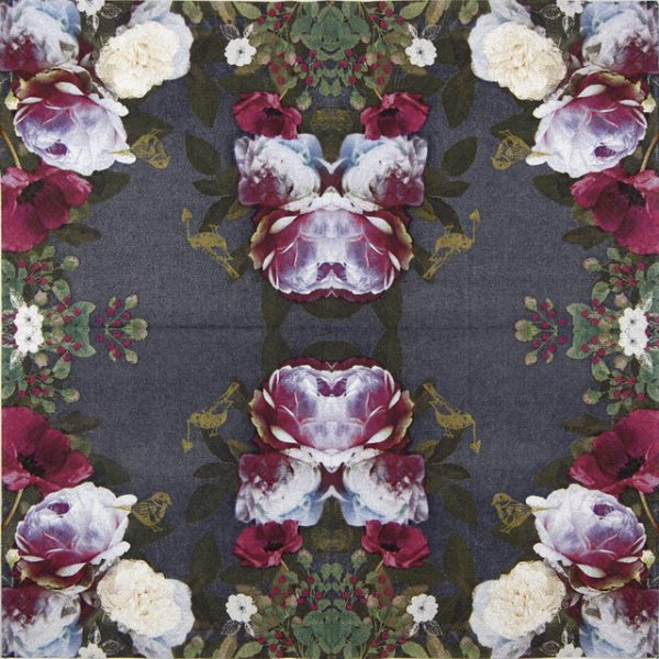 Lunch Napkins (20) - Opulent Flowers - Image 2