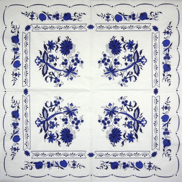 Paper Napkin - Onion Pattern - Image 2
