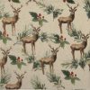 Paper Napkin - Deers and Holly