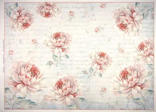 Rice Paper - Chinese peony 32x45cm