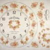 Rice Paper -  Roses Clock