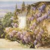 Rice Paper - Wisteria Flowers-Garden