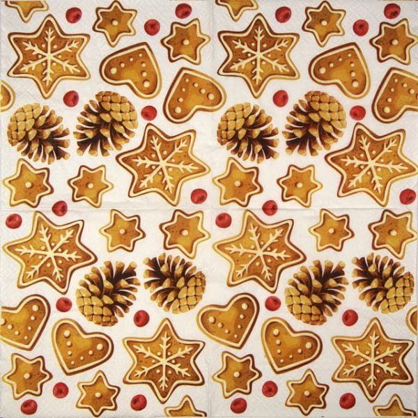 Paper Napkin - Gingerbread_TETEáTETE_TL681000