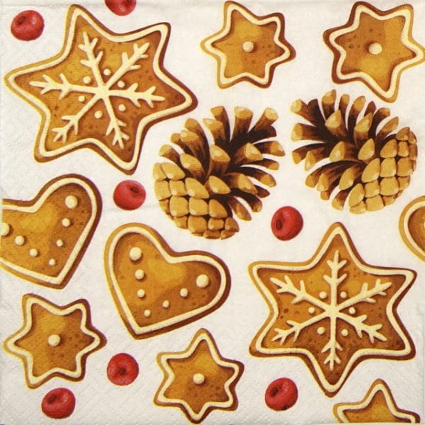 Paper Napkin - Gingerbread_TETEáTETE_TL681000