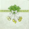 Paper Napkin - Wedding Symbols