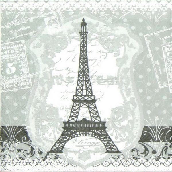 Paper Napkin - Eiffel Tower