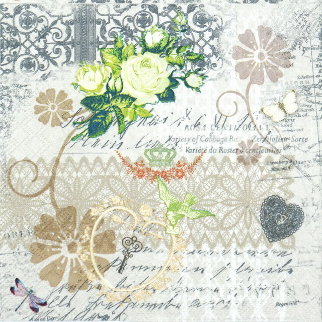 Paper Napkin - Variety Of Cabaret Grey