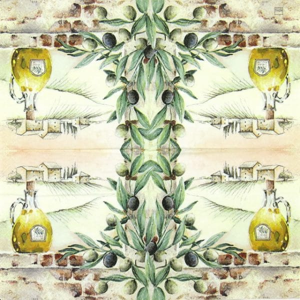 Lunch Napkins (20) - Tuscan Feelings - Image 2