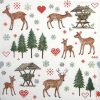 Paper Napkin - Charming Deers