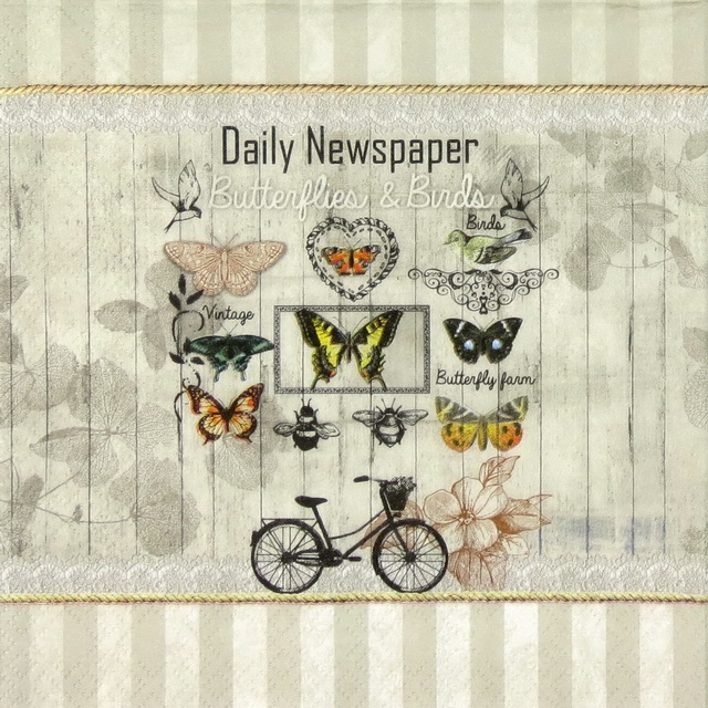 Paper Napkin - Daily Newspaper