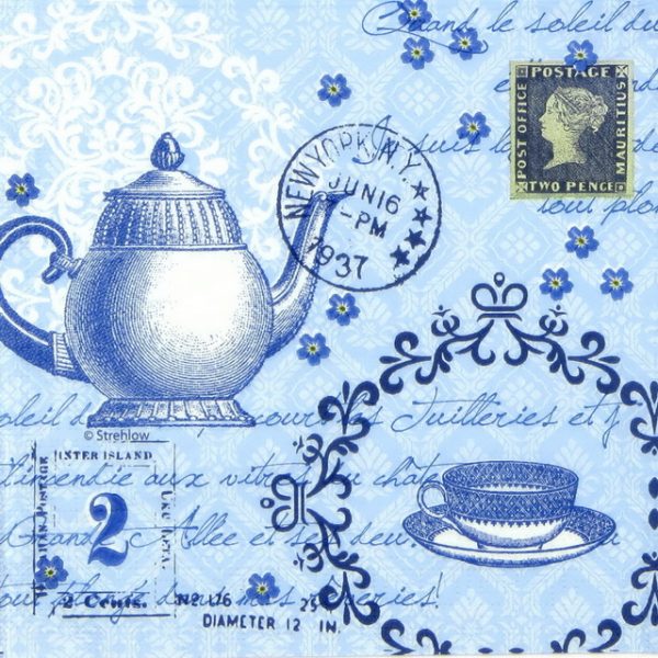 Paper Napkin - Strehlow: Maison de Thé