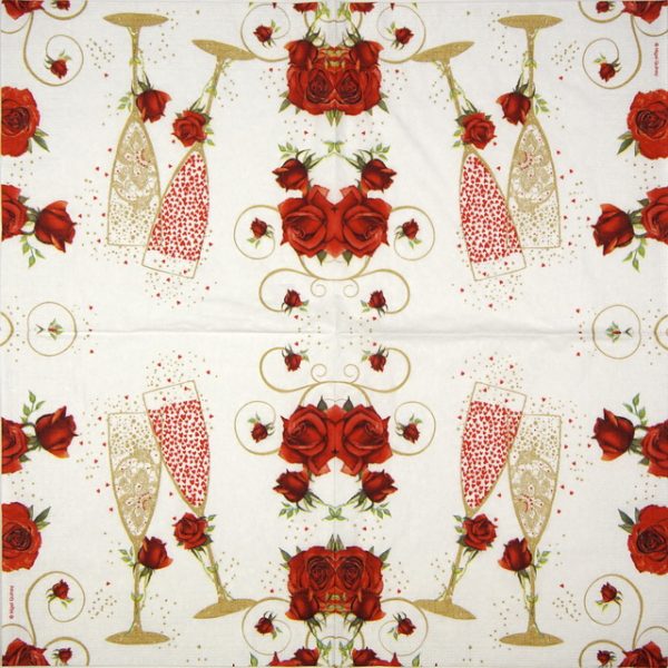 Lunch Napkins (20) - Nigel Quiney: To Love - Image 2