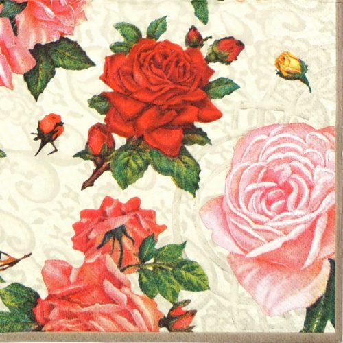 Lunch Napkins (20) - Nostalgic Roses