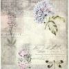 Rice Paper - Vintage Hydrangea Stamp