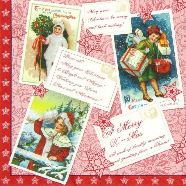 Lunch Napkins (20) - May You Christmas Be Merry