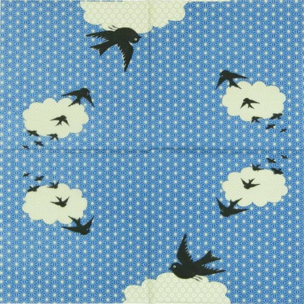 Paper Napkin - Arioso Blue - Image 2