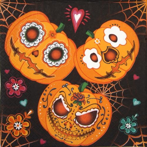 Paper Napkin -  Mexican Pumpkins