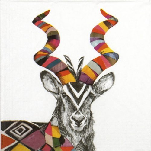 Paper Napkin - Emma Gale: Regalia Kudu