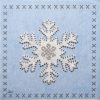 Paper Napkin - Ute Krause: Felt Snowflake