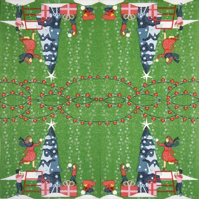 Paper Napkin Decorating Tree Napkin Shop