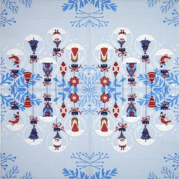 Paper Napkin - Glass Balls - Image 2